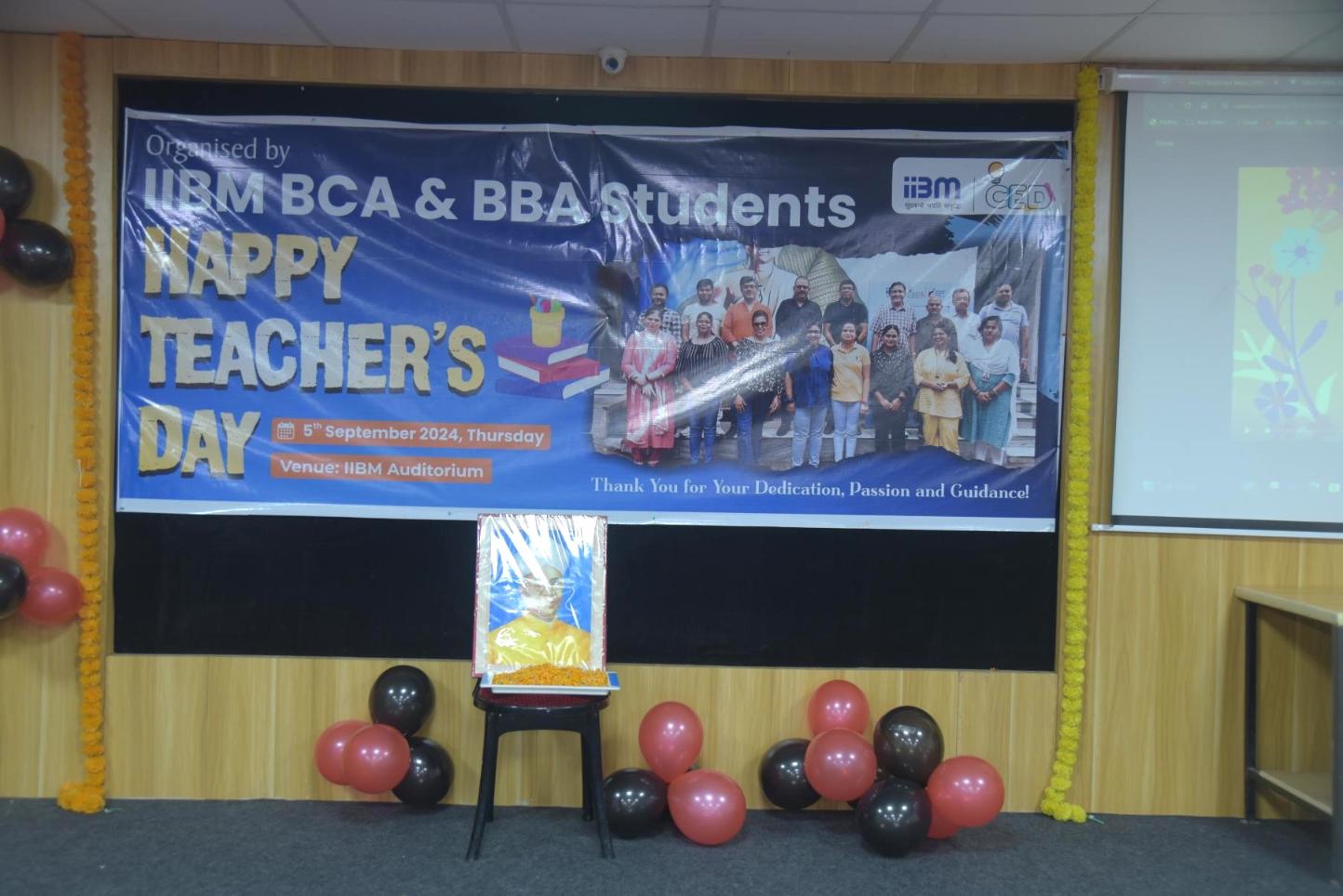 Teacher’s Day Celebration at IIBM – Honouring Educators with Joy and Gratitude